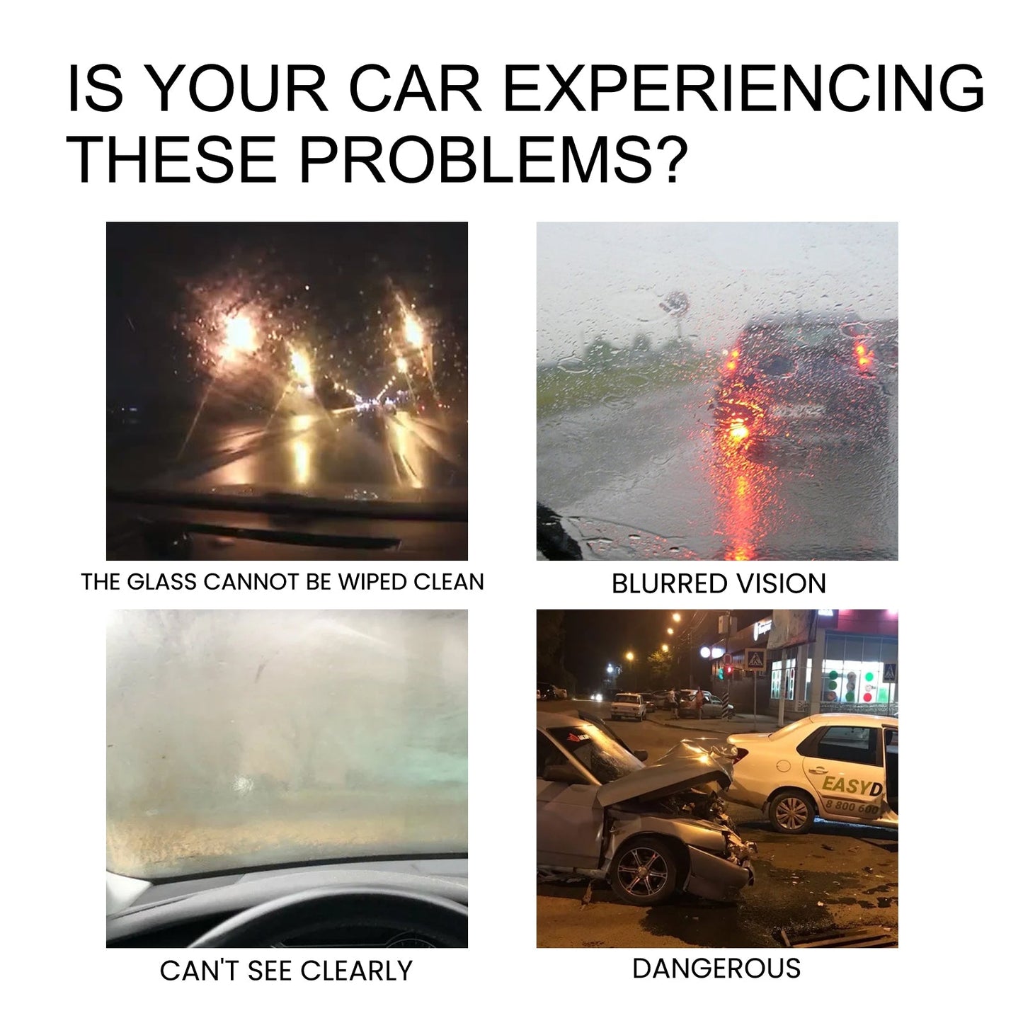 Homonth Windshield cleaning tablets Multifunctional cleaning agent for car glass renovation, decontamination, and anti-fog maintenance