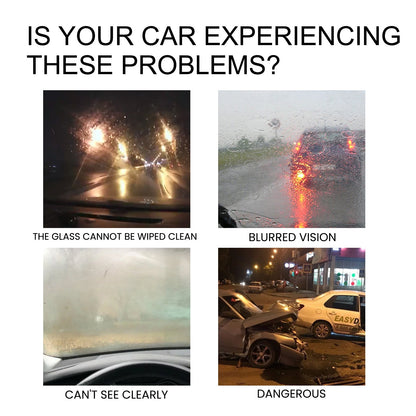 Homonth Windshield cleaning tablets Multifunctional car window glass cleaner for stain removal and fog removal