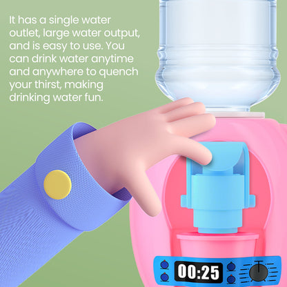 Dowmoo Children's Mini Water Dispenser Baby kitchen toy mini fun pretend play beverage dispenser that can dispense water