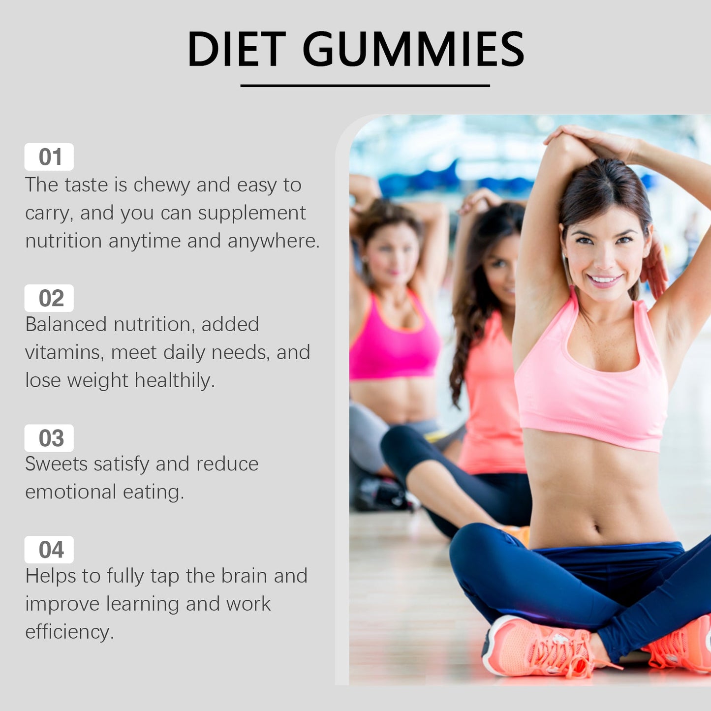 Googeer Ketogenic Vitamin Gummies Weight loss gummies for women and men's body treatment