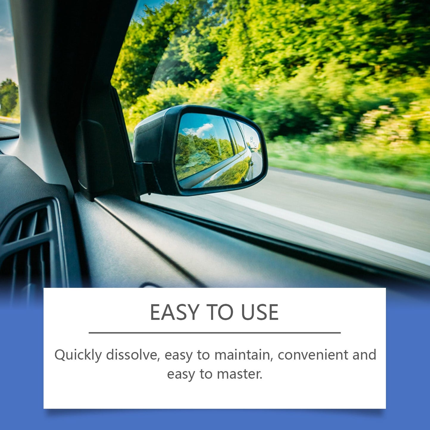 Rayhong Windshield washer tablets Car window rainproof, waterproof, stain-removing, daily maintenance effervescent tablets
