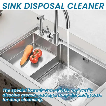 Jue-Fish Sink cleaning tablets Kitchen sink cleaning tablets for removing stains, grease, and unclogging pipes