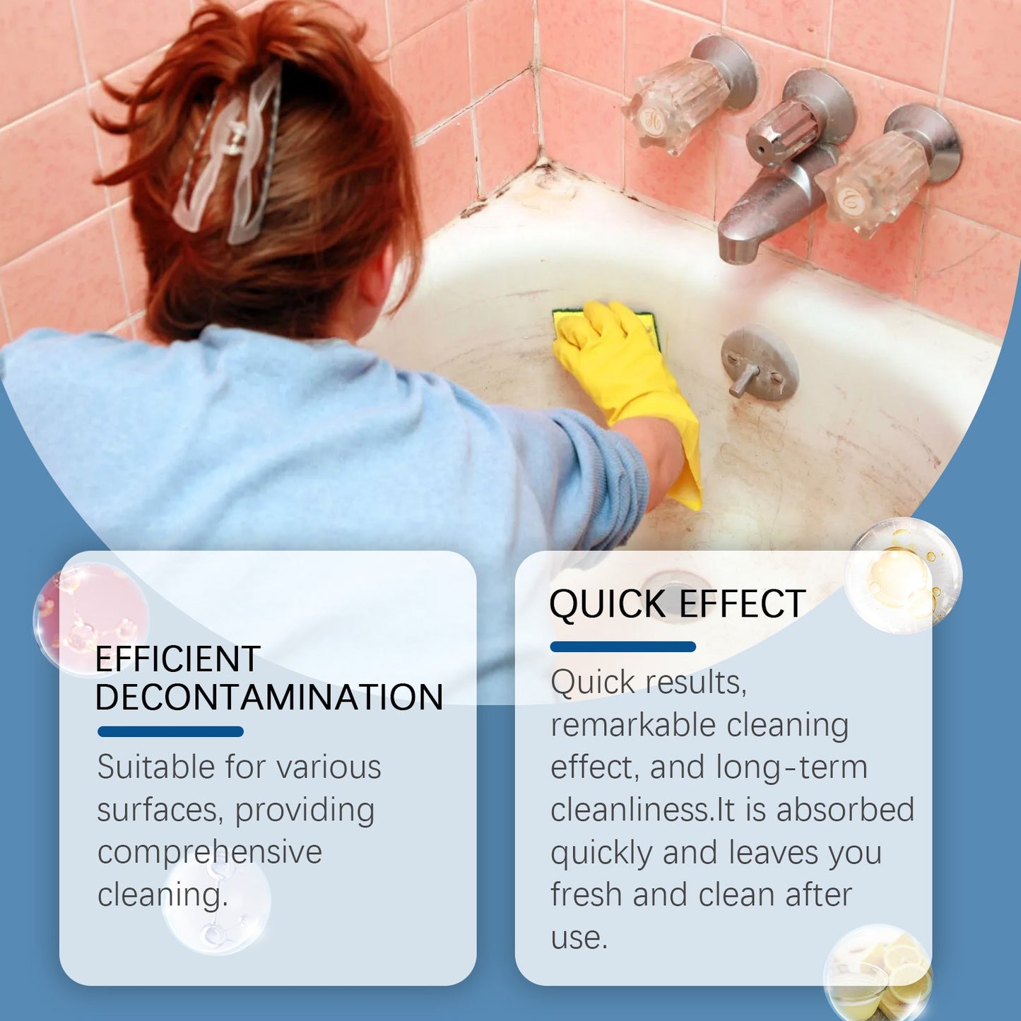 Jue-Fish Multifunctional Active Oxygen Cleaning Tablets Multifunctional cleaning tablets for cleaning heavy grease and oil stains in the kitchen