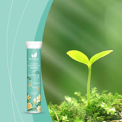 MoonSpry Universal Slow-Release Green Tablet Fertilizer Promotes plant growth, organic compound fertilizer tablets for gardening