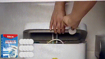 Jakehoe Toilet cleaning effervescent tablets Toilet cleaner removes odors, removes scale and yellowing, and provides long-lasting fresh air