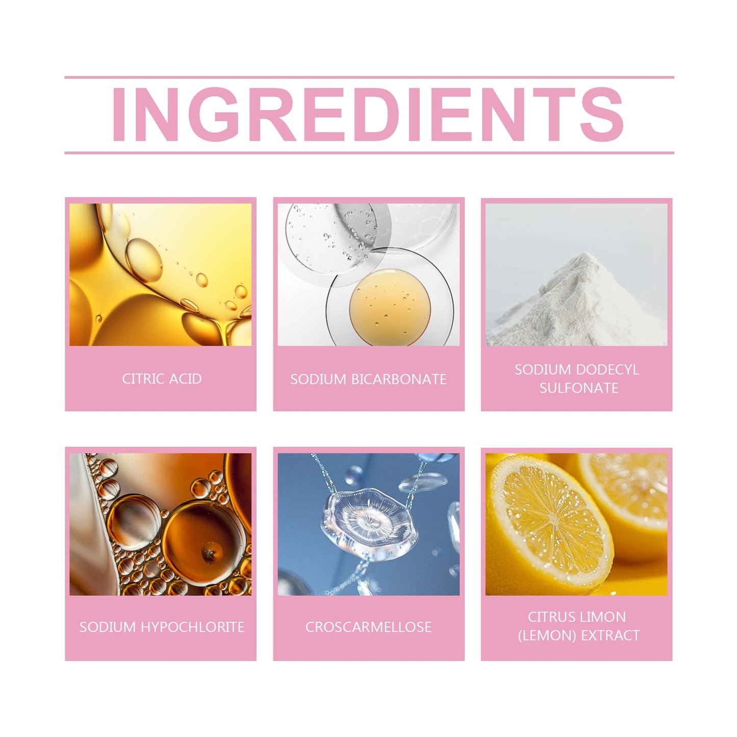 Jakehoe Toilet cleaning effervescent tablets Household toilet cleaning tablets for removing dirt and stains from toilets