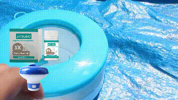 Jaysuing Pool cleaning tablets Daily private pool cleaning tablets for removing scale and odors, instant cleaning