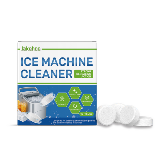 Jakehoe Ice Maker Cleaning Tablets Daily household gentle cleaning of ice makers for descaling, deodorizing, and maintenance