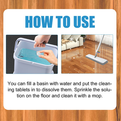 Jakehoe Floor Cleaning Plate Household tile and wood floor cleaning, stain removal, descaling, brightening, polishing, one-step cleaning