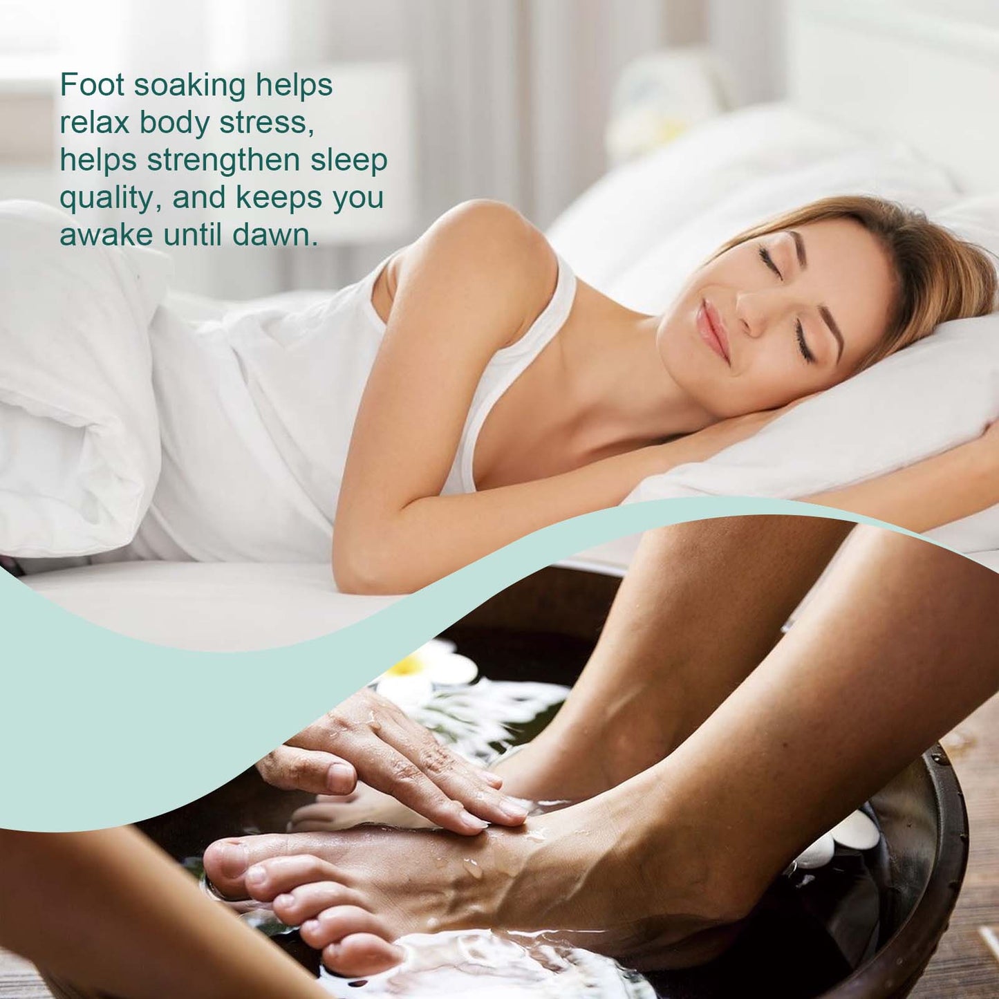 Ximonth Foot Soaking Tablets Relieves physical discomfort, cleanses the feet, provides comfort to the soles, and contains gentle ingredients in the form of effervescent tablets