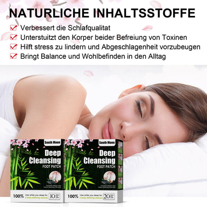 South Moon Natural herbal foot patches for dehumidification and foot massage Relieve physical stress, relax the body and mind, and aid sleep with foot patches