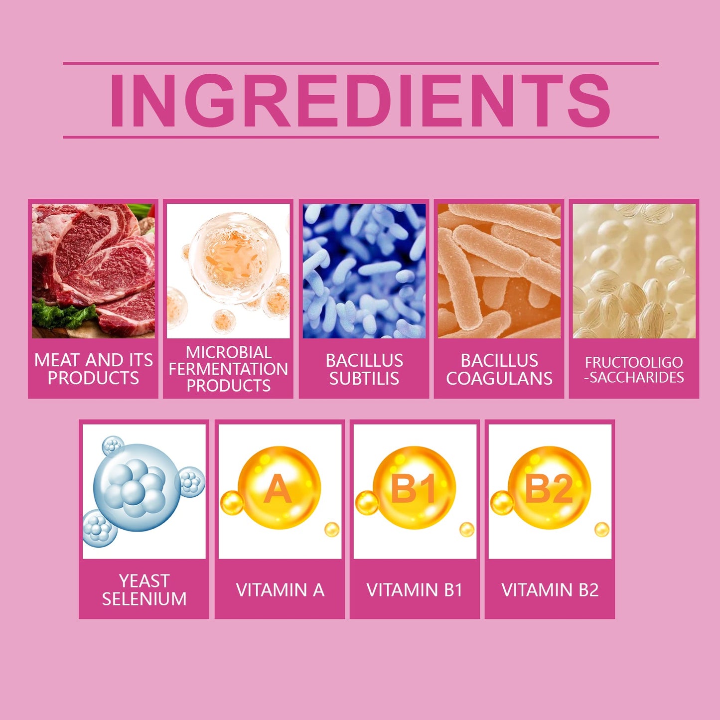 Yegbong Probiotic tablets for dogs Improve intestinal health, balance digestion and absorption, pet nutritional supplements