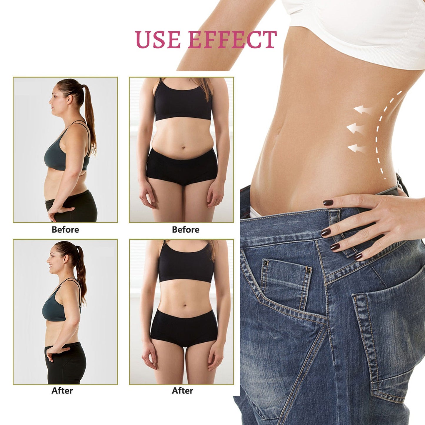 North Moon Fish Oil Softgels for the Body Moisturizing and delicate body skin and abdominal care fish oil soft capsules