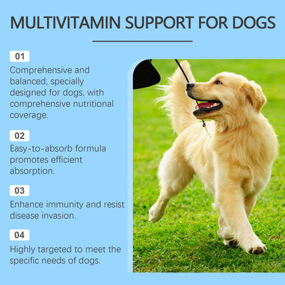 Yegbong Multivitamin tablets for dogs Special nutritional supplements for cats and dogs