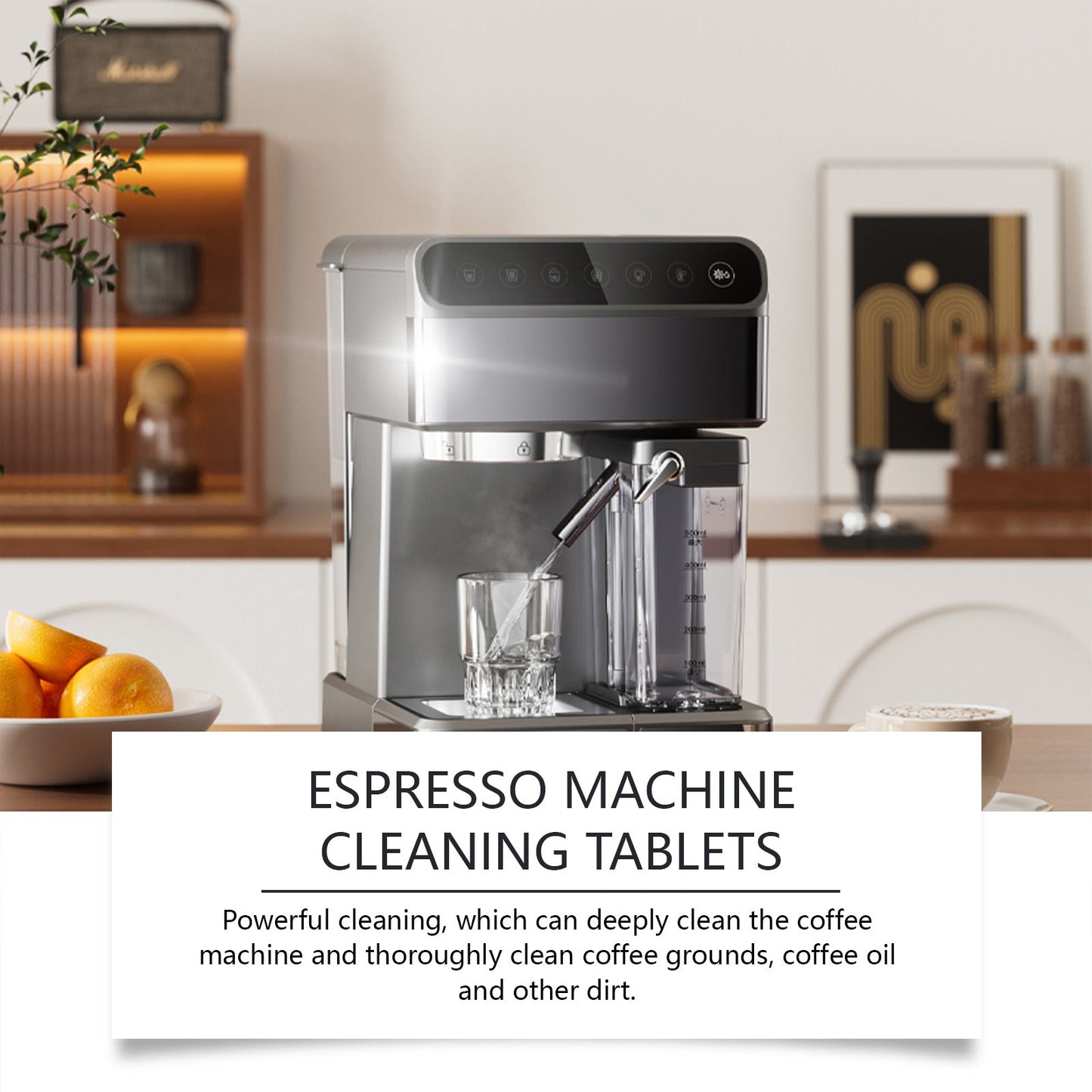 Jakehoe Coffee machine cleaning tablets Specialized cleaning and descaling tablets for coffee machines to remove coffee stains and renovate