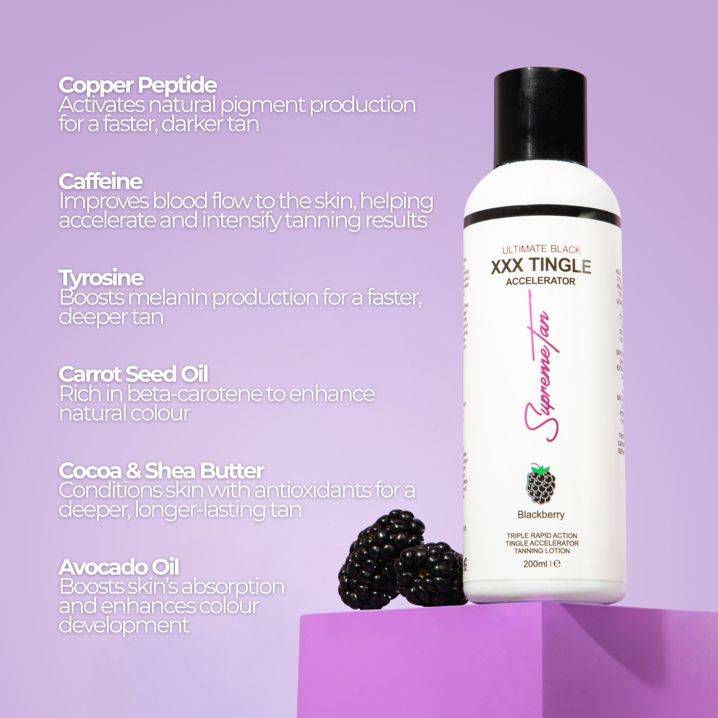 XXX Ultimate Black Tingle Accelerator Cream