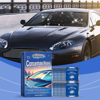 Rayhong Windshield washer tablets Car window rainproof, waterproof, stain-removing, daily maintenance effervescent tablets