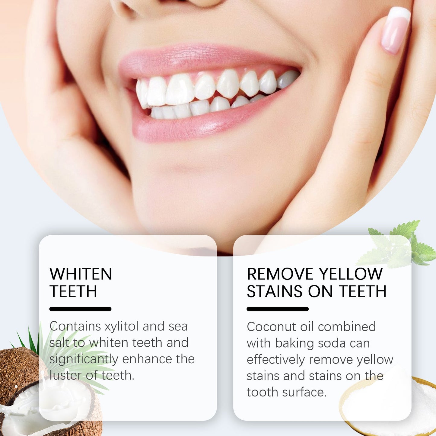Oralhoe Oral cleaning and care toothpaste tablets Fresh and protective enamel care toothpaste tablets with gentle ingredients