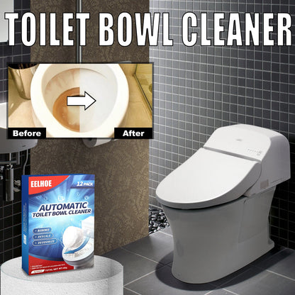 EELHOE Toilet cleaning effervescent tablets Bathroom toilet descaling, decontamination, deodorization, multi-effect odor removal, and freshness