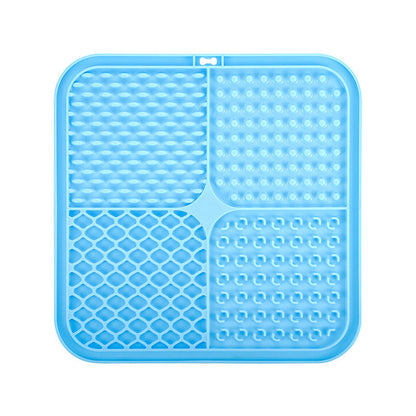 Silicone pet licking pad