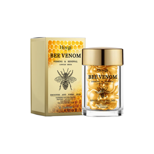 Hoygi Bee Venom Facial Care Capsules Nourishing and moisturizing capsules to improve skin's youthful vitality and firmness