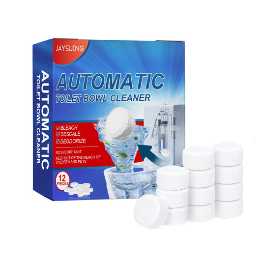Jaysuing Cleaning tablets Household Toilet Deodorizing, Stain Removal, Descaling, and Cleaning Effervescent Tablets