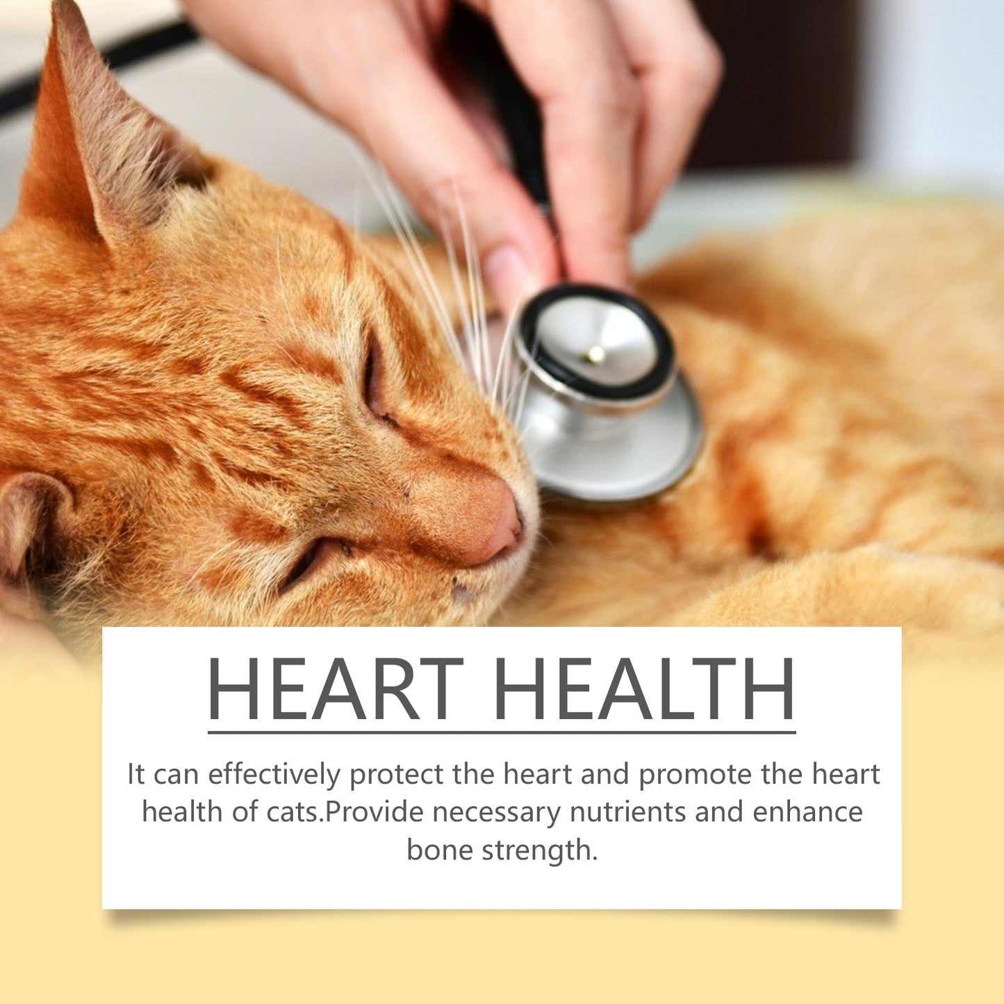 Yegbong Multivitamin Fish Oil Tablets for Cats Cat Care Vitamin Moisturizing Skin Fish Oil Supplement Tablets