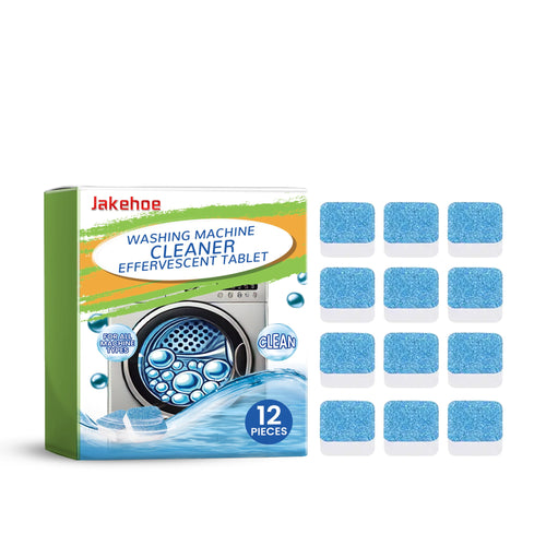 Jakehoe Washing machine cleaning tablets Drum-type washing machine tank cleans dirt, removes odors, and leaves a pleasant fragrance