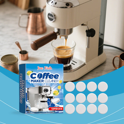 Jue Fish Coffee machine cleaning tablets Coffee machine stain removal filter cleaning tablets for household use