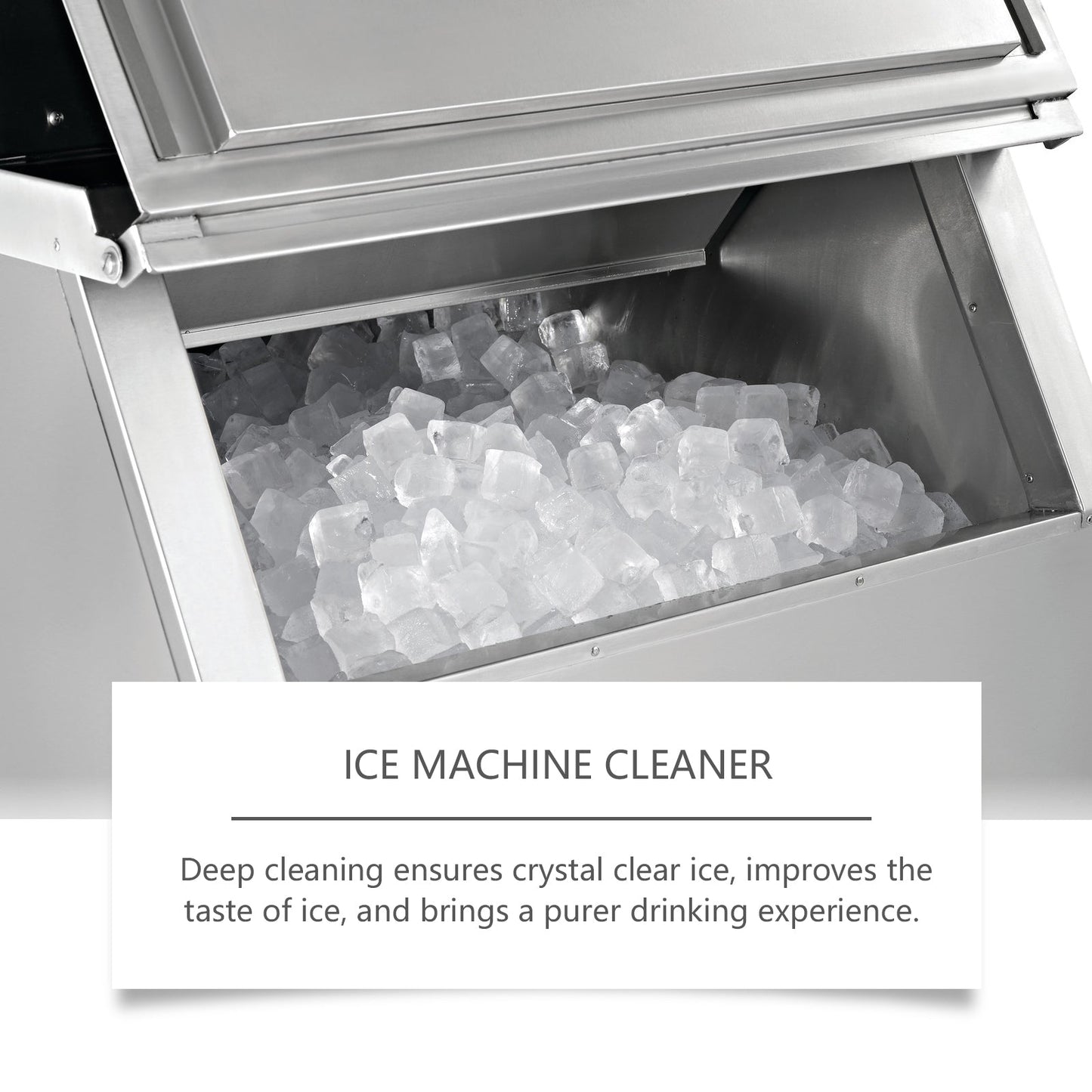 Jakehoe Ice Maker Cleaner Daily gentle cleaning, descaling, deodorizing, and decontamination care for ice maker cleaning