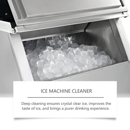 Jakehoe Ice Maker Cleaner Daily gentle cleaning, descaling, deodorizing, and decontamination care for ice maker cleaning