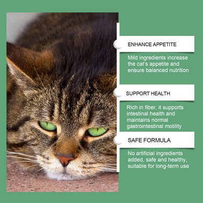 Yegbong Cat grass tablets Nourishing and health-preserving tablets rich in dietary fiber for cats and dogs