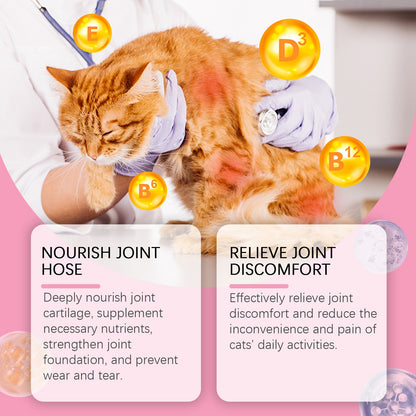 Yegbong Joint care tablets for cats Pet Cat Joint Care: Protecting and Maintaining Pet Joint Health