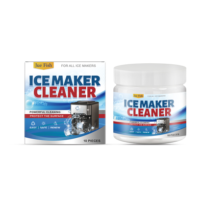 Jue Fish Ice Maker Cleaning Tablets Household Deep Cleaning, Descaling, Deodorizing, and Maintenance Ice Maker Cleaning Tablets