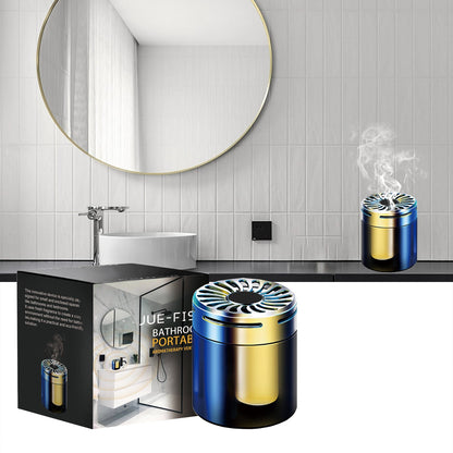 Jue-Fish Portable Bathroom Ventilation Aromatherapy Device Car-mounted aromatherapy deodorizing fragrance ornament for bathroom and bedroom