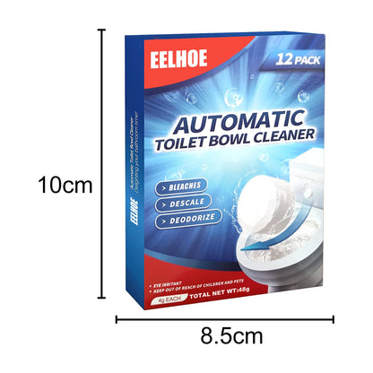 EELHOE Toilet cleaning effervescent tablets Bathroom toilet descaling, decontamination, deodorization, multi-effect odor removal, and freshness
