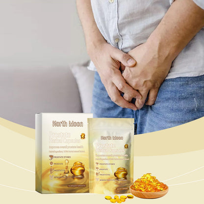 North Moon Men's Care Capsules Men's Gentle Herbal Care Capsules for Vitality Enhancement and Body Maintenance