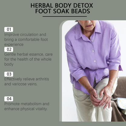 Ximonth Herbal body foot bath beads Gentle moisturizing care for comfortable foot and body care foot soak beads