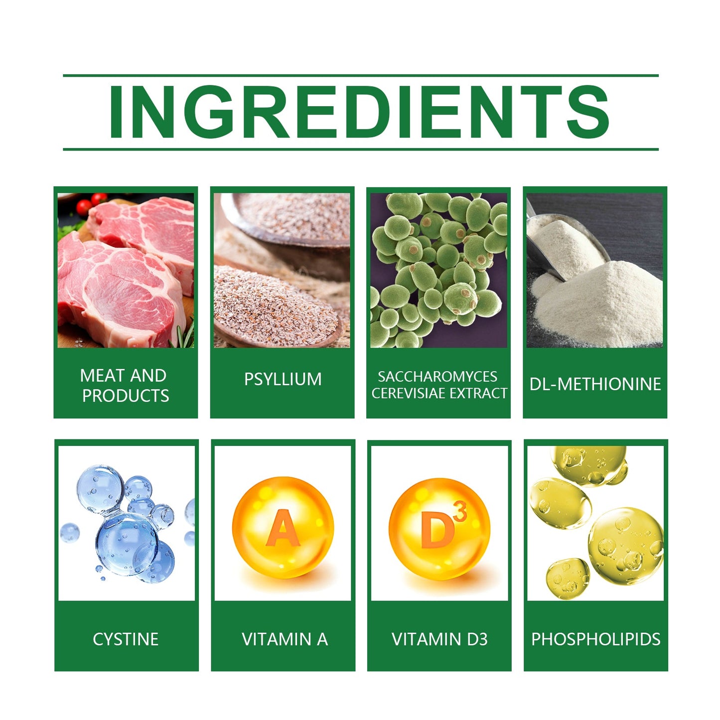 Yegbong Cat grass tablets Nourishing and health-preserving tablets rich in dietary fiber for cats and dogs