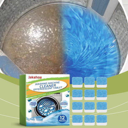 Jakehoe Washing machine cleaning tablets Drum-type washing machine tank cleans dirt, removes odors, and leaves a pleasant fragrance