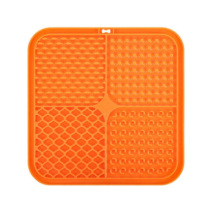 Silicone pet licking pad