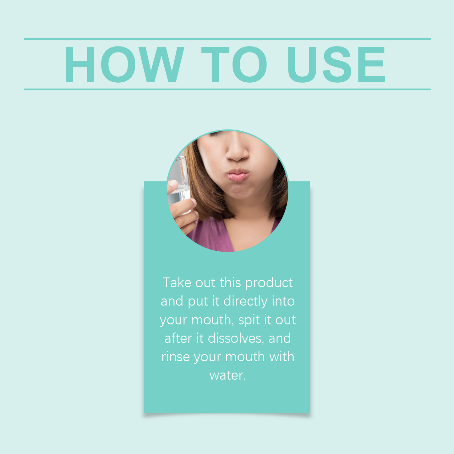 Oralhoe Mouthwash tablets Cleans teeth, removes stains, eliminates bad breath, freshens breath, portable solid toothpaste tablets