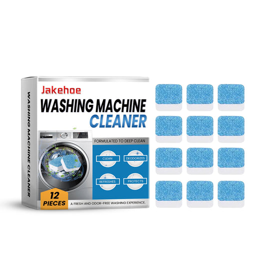 Jakehoe Washing machine descaling cleaning tablets Household drum washing machine cleaning tablets for removing odors and dirt