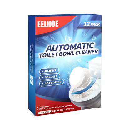 EELHOE Toilet cleaning effervescent tablets Bathroom toilet descaling, decontamination, deodorization, multi-effect odor removal, and freshness