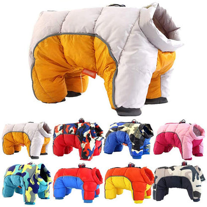 Quilted Puffer Coat - Thick Warm Winter Jacket for Small Dogs