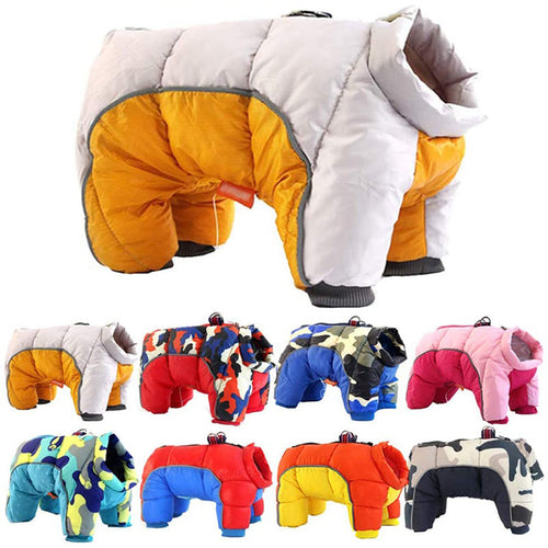 Quilted Puffer Coat - Thick Warm Winter Jacket for Small Dogs