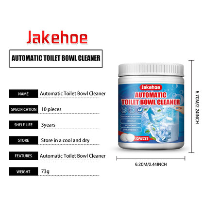 Jakehoe Toilet cleaner tablets Toilet cleaner for eliminating odors and removing urine stains, cleans stubborn toilet stains
