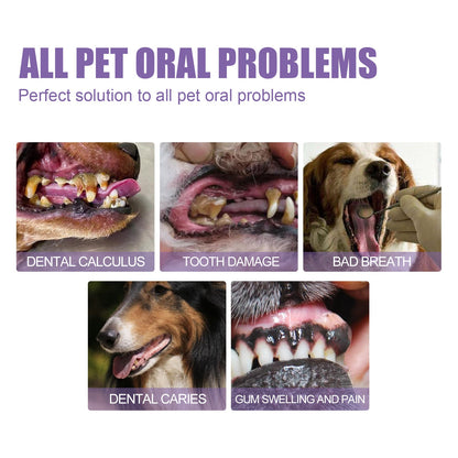 Yegbong Pet Oral Repair Gel（2pcs） Deep cleaning of dog and cat teeth, oral hygiene care