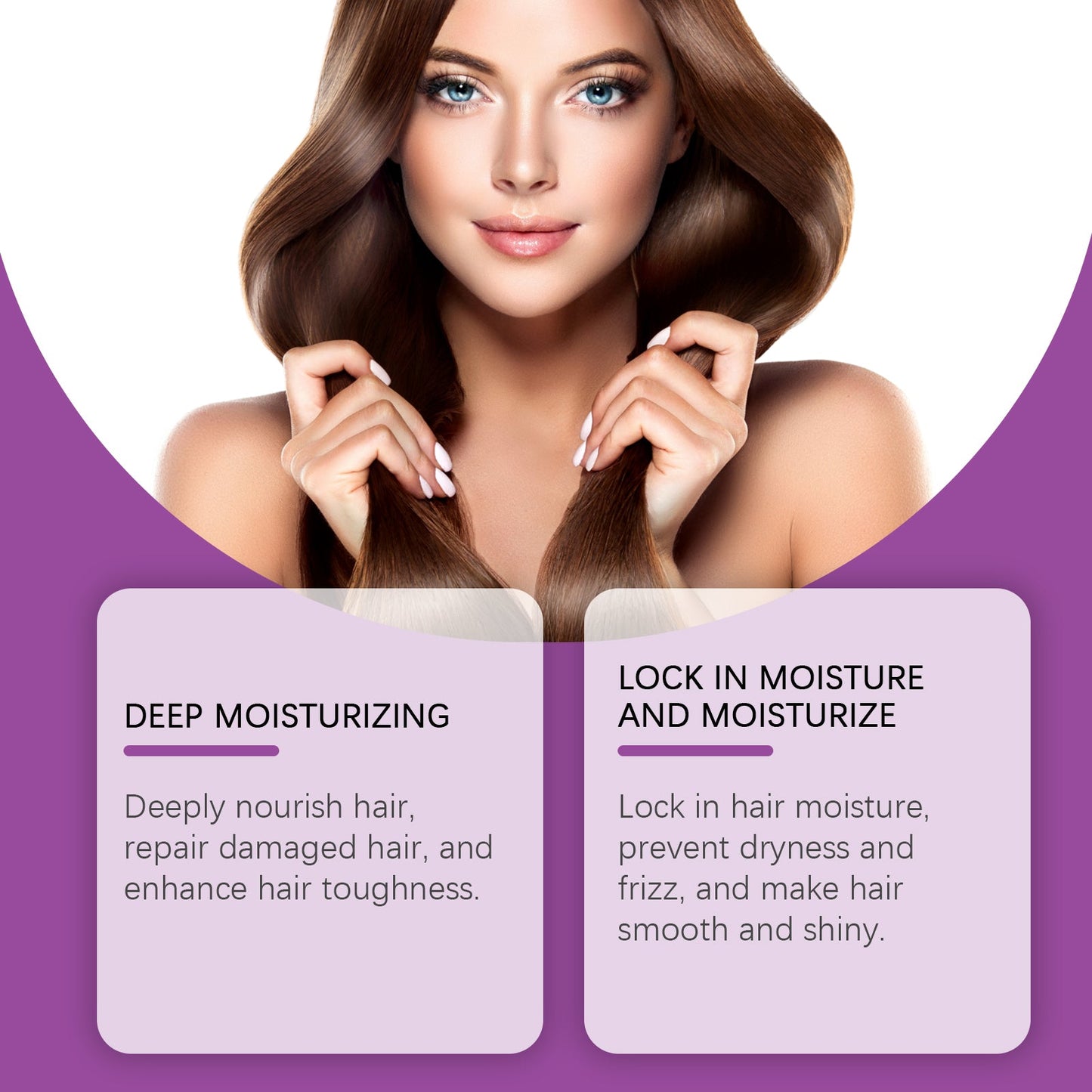 Jaysuing Hair Care Essential Oil Capsules Hair Smoothing Care to Improve Dryness and Frizz, Hair Care Essential Oil