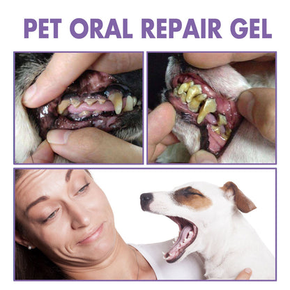 Yegbong Pet Oral Repair Gel（2pcs） Deep cleaning of dog and cat teeth, oral hygiene care